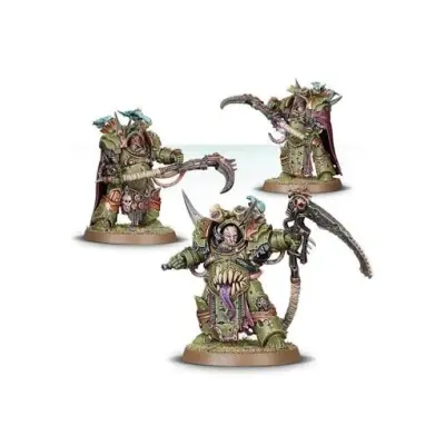 Deathshroud bodyguard, death guard, warhammer 40k, games workshop, model 43-50